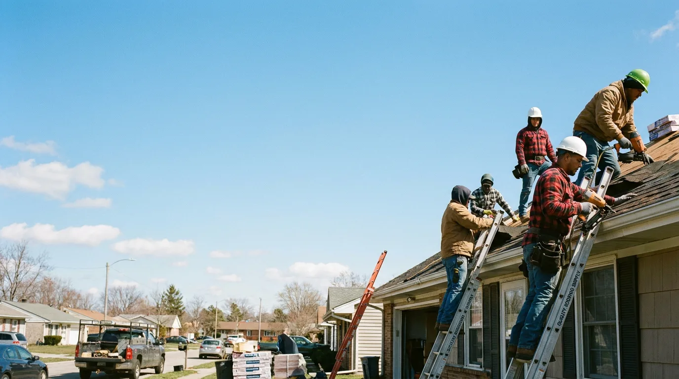 Roofing in Reynolds, IL near me